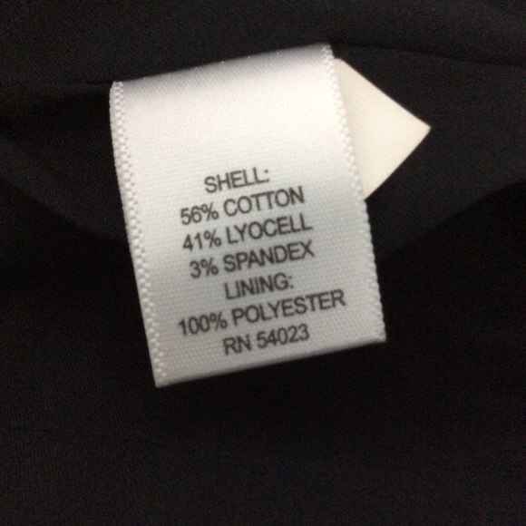 Banana Republic Skirt Size 4 Stretch Black Solid - Picture 6 of 7